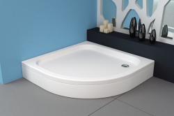 Kolpa San Ontex 90x90 cm curbat cu panou frontal (755150)