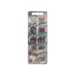Somogyi Elektronic Maxell CR2025 gombelem, lítium, 3V, 5 db/csomag (Maxell CR2025)