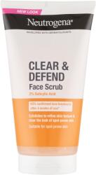Neutrogena Clear & Defend arcradír 2% szalicilsavval 150 ml