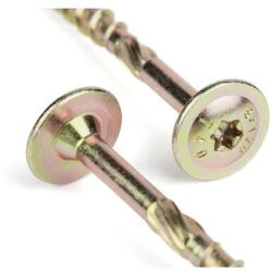 INDEX Surub pentru constructii din lemn, cu cap plat INDEX TECBT, 8X300, 50buc (281648) - pcone