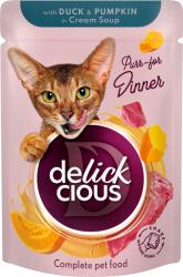 Delickcious Purr for Dinner duck & pumpkin 85 g