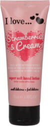 I Love Cosmetics Strawberries & Cream Super Soft Hand Lotion 75 ml