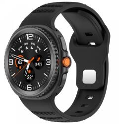 Cellect Samsung Galaxy Watch 8/Classic, curea texturată 22mm, Negru (CEL-STRAPR-WATCH8-BK)