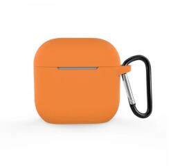 Cellect Apple AirPods 4 husă din silicon, 2.5 mm, Portocaliu (AIRPODS4-CASE2.5-O)