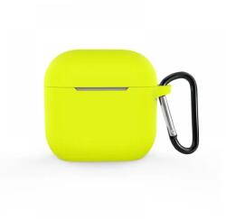 Cellect Airpods 4 husă silicon, 2.5 mm, Galben neon (AIRPODS4-CASE2.5-N)
