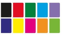 Herlitz Rainbow A5 96lapos kockás füzet (09563750)