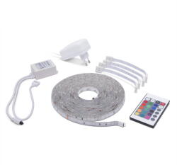 PHENOM Set Banda LED Phenom 5m Telecomanda IP65 Exterior Iluminare Ambientala RGB Multicolor (GLB_55848)