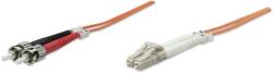 Manhattan 5.0m LC-ST M/M cabluri din fibră optică 5 m OM2 Portocală (470438)
