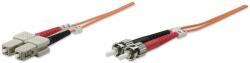Manhattan 3.0m ST-SC M/M cabluri din fibră optică 3 m OM2 Portocală (470124)