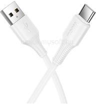 hoco. X120 adatkábel USB - Type-C, 100cm, FEHÉR (HOCO_X120_W) (HOCO_X120_W)