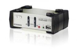 ATEN Switch KVM Aten CS1732B, nr de calculatoare conectate: 2, rezolutie: 2048x1536 (CS1732B-A7-G)