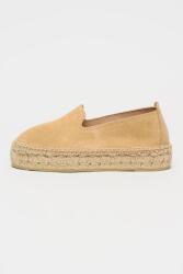 Manebi Manebi, Nyersbőr espadrilles, Bézs, 38 (K11D0000000-CHAMPAGNE-BEIGE-38)