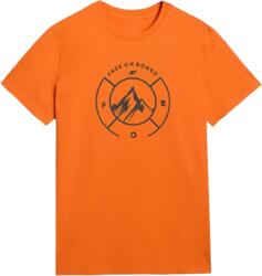 4F Tshirt M3138 férfi póló L / narancs