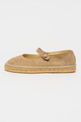 Manebi Manebi, Nyersbőr espadrilles, Tópbarna, 37 (W19BP000000-VINTAGE-TAUPE-37)