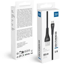 Blue Star Micro USB kábel USB-A-ról Micro USB-re 2A 12W 1 m PJ-DG3-A fekete