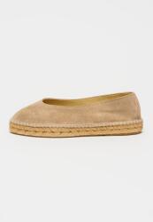 Manebi Manebi, Nyersbőr espadrilles, Tópbarna, 40 (W19BK000000-VINTAGE-TAUPE-40)