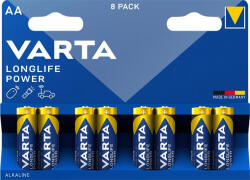 VARTA Elem, AA ceruza, 8 db, VARTA "Longlife Power (VEHEAA8) - tutitinta