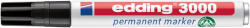 edding Alkoholos marker, 1, 5-3 mm, kúpos, EDDING "3000", fekete (TED3000FK) - tutitinta
