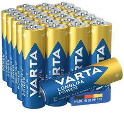 VARTA Elem, AA ceruza, 24 db, műanyagmentes, VARTA "Longlife Power (VEHEAA24R) - tutitinta