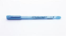 FlexOffice Zseléstoll, 0, 25 mm, kupakos, törölhető, FLEXOFFICE "FlexCorrect", kék (FOZS002K36)