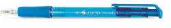 FlexOffice Golyóstoll, 0, 4 mm, nyomógombos, FLEXOFFICE "EasyGrip", kék (FOGT08K) - tutitinta