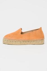 Manebi Manebi, Nyersbőr espadrilles, Narancssárga, 37 (X09D0000000-SUNSET-ORANGE-37)