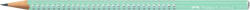 Faber-Castell Grafitceruza, B, háromszögletű, FABER-CASTELL "Sparkle Aurora", mentazöld (TFC118293) - tutitinta