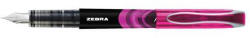 Zebra Töltőtoll, 0, 6 mm, ZEBRA "Fountain pen", pink (TZ19678) - tutitinta