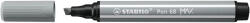 STABILO Filctoll, 1-5 mm, vágott hegy, STABILO "Pen 68 MAX", középszürke (TST76895) - tutitinta