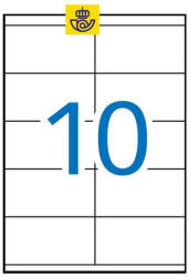APLI Etikett, univerzális, 105x57 mm, APLI, 1000 etikett/csomag (LCA1278) - tutitinta