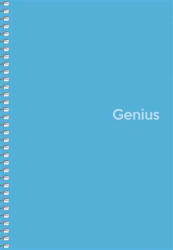Shkolyaryk Publishing House Spirálfüzet, A5, kockás, 80 lap, PP borító, SHKOLYARYK "Genius", vegyes (SB806806K)