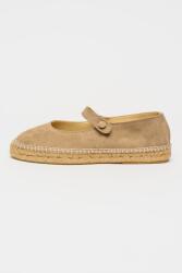 Manebi Manebi, Nyersbőr espadrilles, Tópbarna, 38 (W19BP000000-VINTAGE-TAUPE-38)