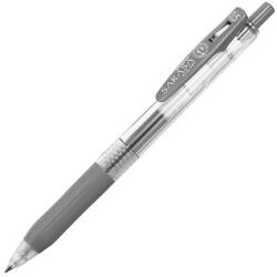 Zebra Zseléstoll, 0, 33 mm, nyomógombos, ZEBRA "Sarasa Clip", szürke (TZ35131) - tutitinta