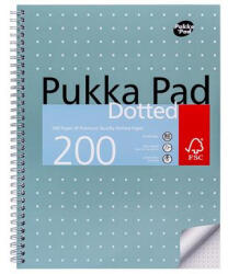 Pukka Pad Spirálfüzet, A4+, pontrácsos, 100 lap, PUKKA PAD "Metallic Jotta (PUPJM018D) - tutitinta