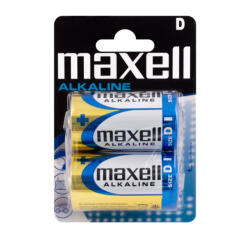 Maxell D Alkáli Elem 2db/csomag (18723)
