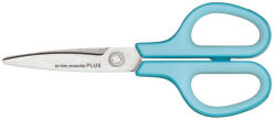 PLUS Corporation Olló, általános, 17, 5 cm, PLUS "Fitcut Curve", világoskék (PLUS35052) - tutitinta