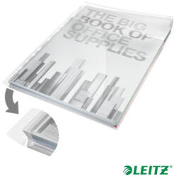 Leitz Genotherm, lefűzhető, A4, 180 mikron, víztiszta felület, 20 mm, behajtható fül, LEITZ "Jumbo (E47523003) - tutitinta