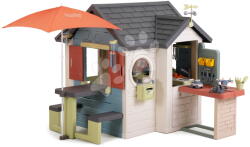 Smoby Căsuță Restaurant cu poștă la atelier Chef House Life Smoby cu bucătărie extensibilă cu filtru UV de la 24 luni (SM810307-AA) Casuta pentru copii