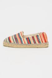 Manebi Manebi, Espadrilles, Többszínű, 37 (Z94N0000000-INDIGO-AND-RED-ON-NATURAL-37)