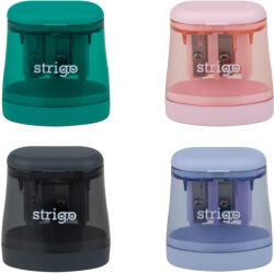 STRIGO Ascutitoare Strigo SSC177, doua orificii, 4 culori (SSC177)