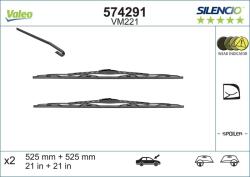 Valeo Silencio 525/525 mm 574291