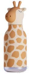 Asobu Beast Bottles, szívószállal, zsiráf 460 ml - digitalko