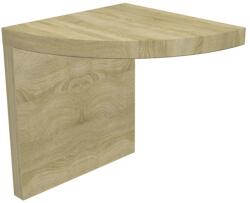  Sarok polc szett kiegészítő csomag sonoma tölgy 34 cm x 34 cm x 3, 6 cm