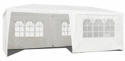 Sersimo MultiGarden XL kerti pavilon party sátor 3x6m, 6 fal - Fehér (TF3894)