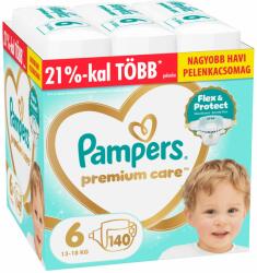 Pampers Premium Care Pachet Lunar Scutece 13-18kg Junior 6 (140 buc) (80883547)