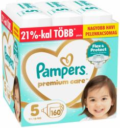 Pampers Premium Care Pachet Lunar Scutece 11-16kg Junior 5 (160 buc) (80883550)