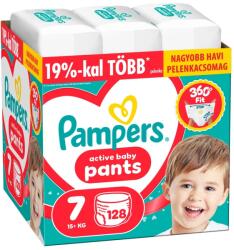 Pampers Scutece chiloțel Pampers Active Baby 15kg+ Junior 7 (128 buc) (80894755)