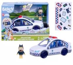 TM Toys Bluey: Trusă pentru mașină de poliție Figurina