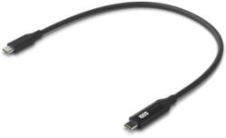 Ubiquiti Cablu de date Ubiquiti UACC-CABLE-USB-100W-0.3M-BK, USB-C male - USB-C male, 1 m, Black (UACC-CABLE-USB-100W-1M-BK)