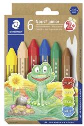 STAEDTLER Noris Junior Vastag hatszögletű zsírkréta 6 különböző szín
